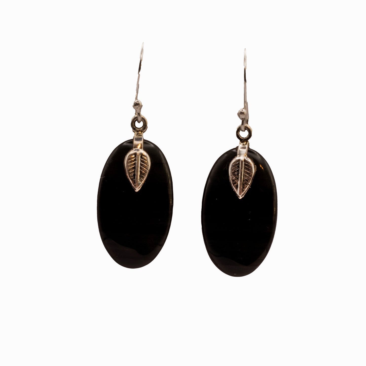 Black Agate Earrings