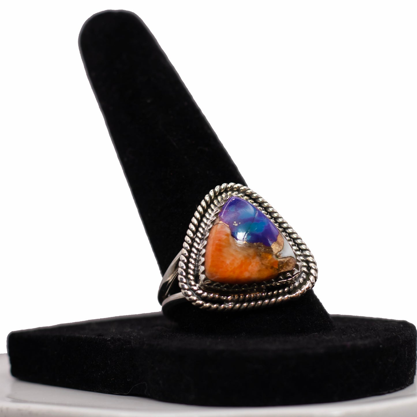 Spiny Oyster Sterling Silver Ring