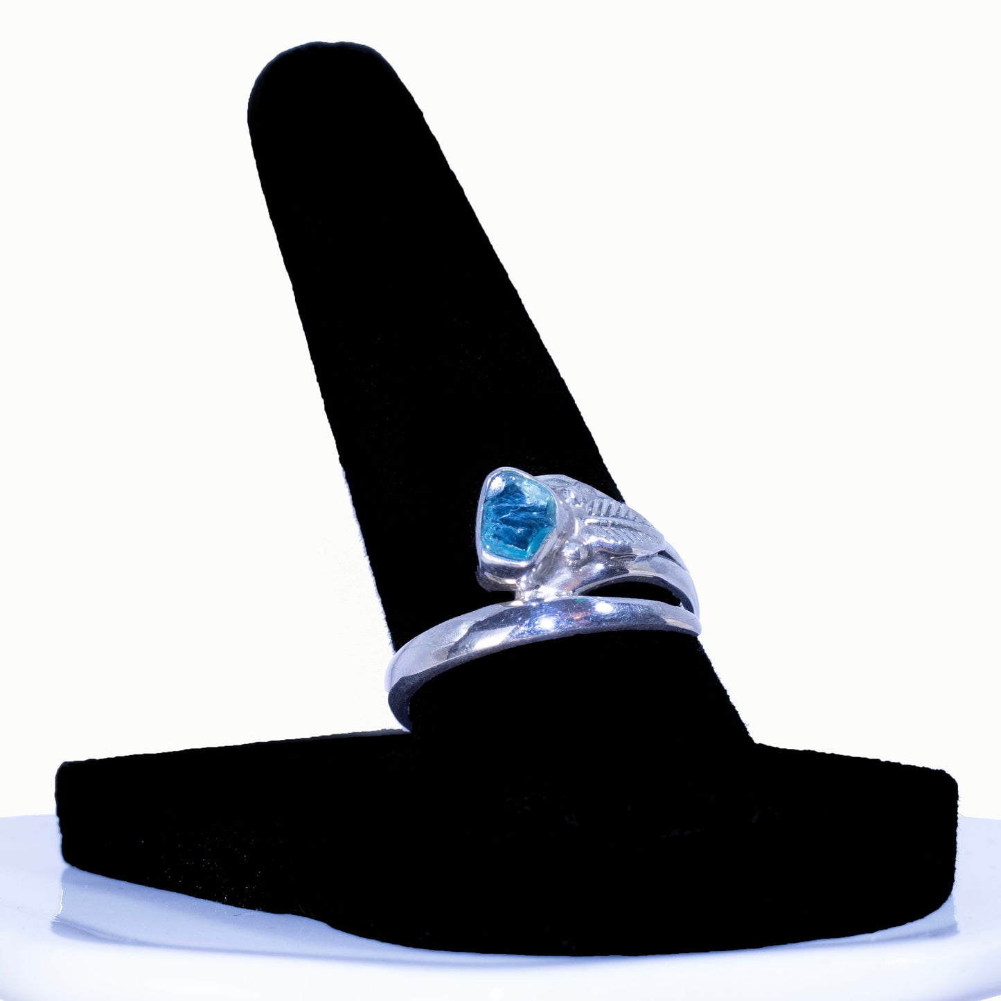 Apatite Sterling Silver Ring