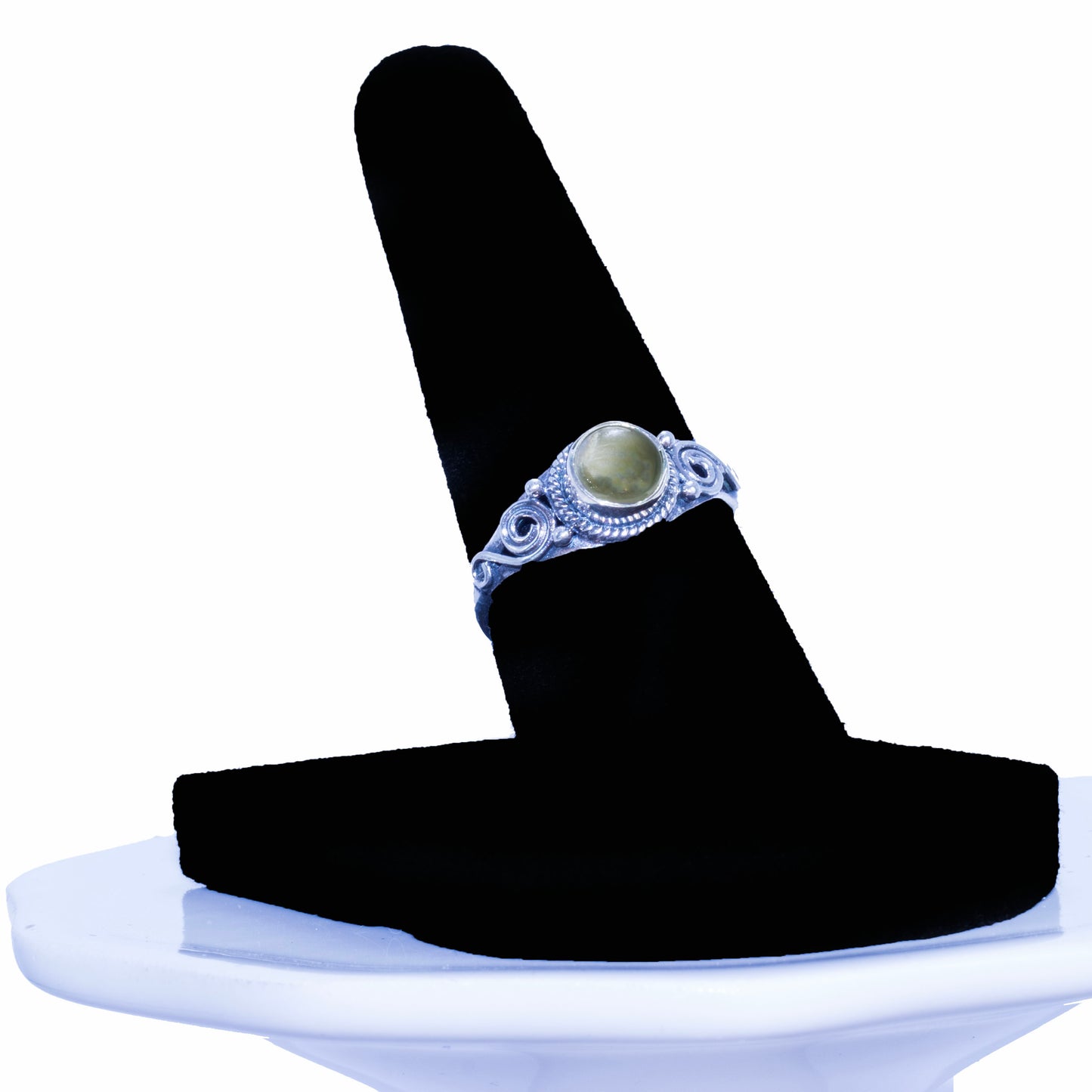 Scapolite Sterling Silver Ring