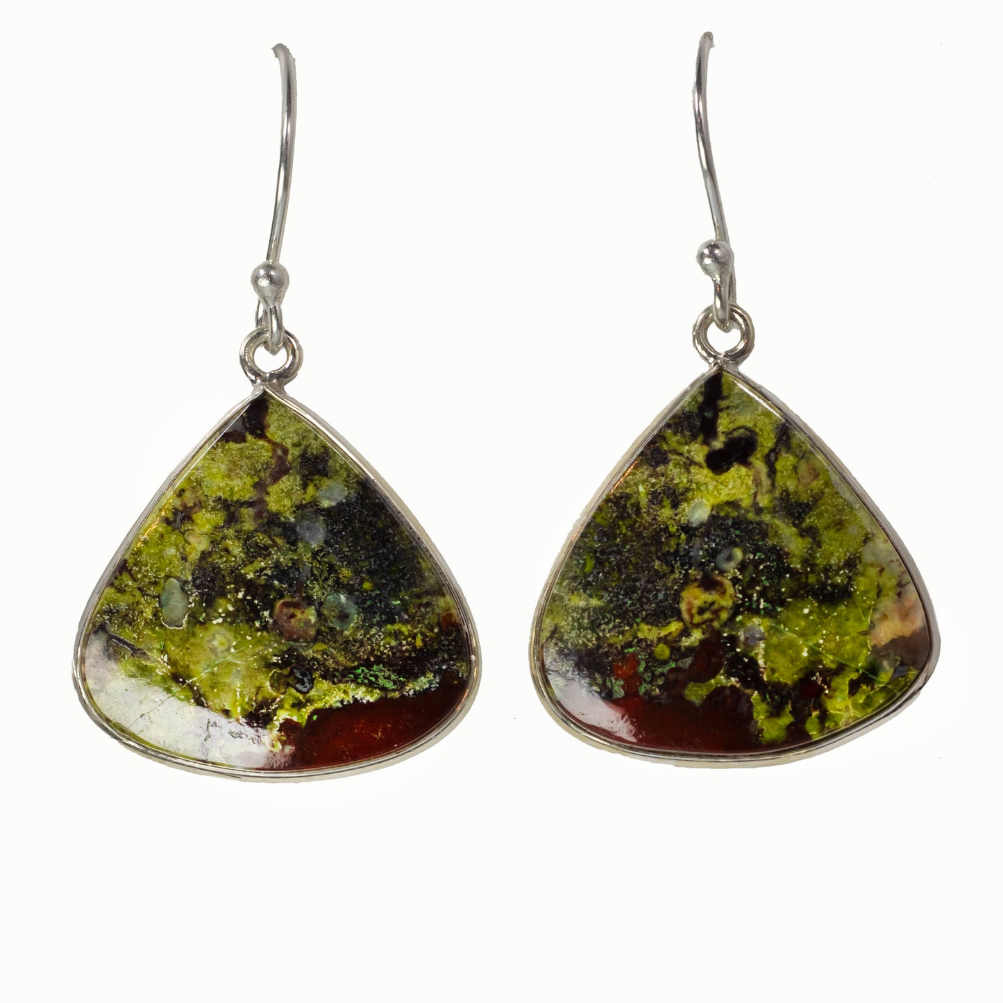 Dragon's Blood Jasper Earrings