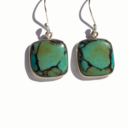 Turquoise Sterling Silver Earrings