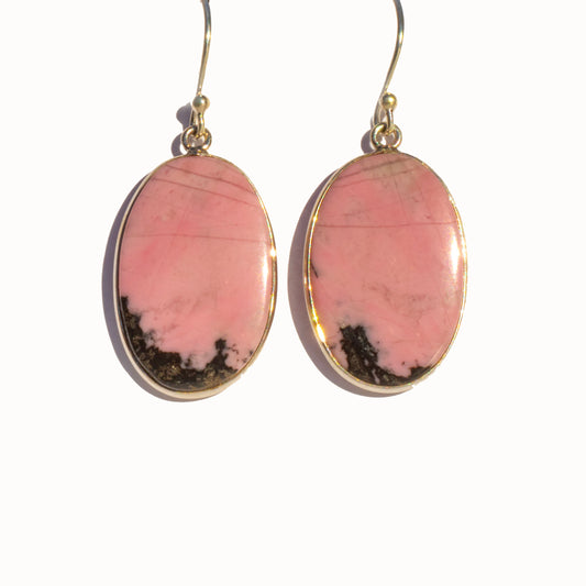 Rhodonite Earrings