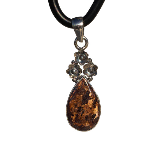 Bronzite Pendent