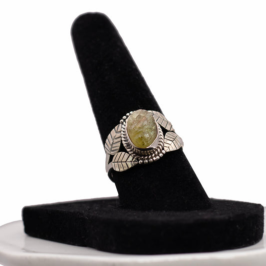 Scapolite Sterling Silver Ring