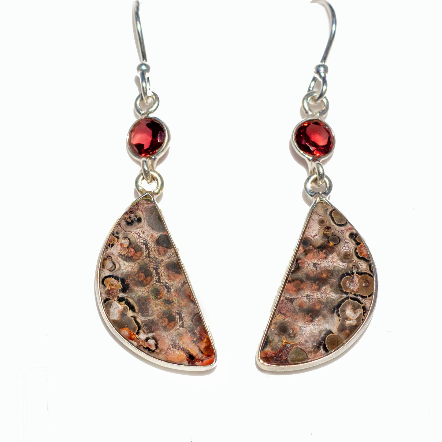 Leopard Skin Jasper Earrings