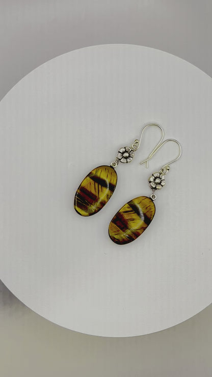 Tiger Eye Earrings