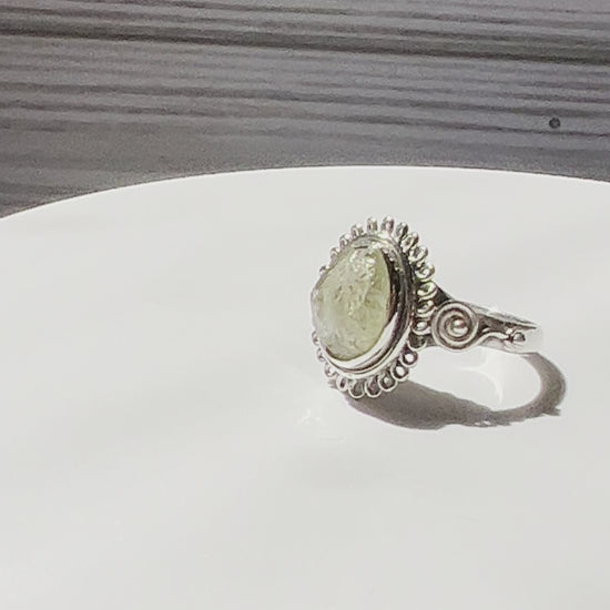 Smoky Quartz Sterling Silver Ring