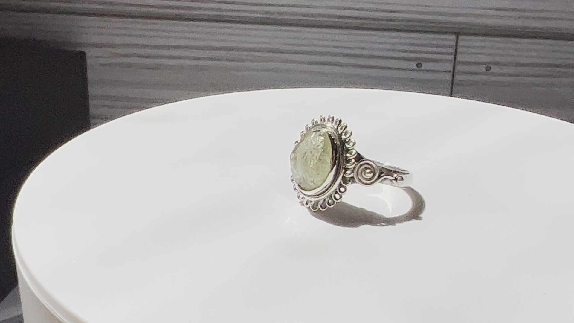 Smoky Quartz Sterling Silver Ring